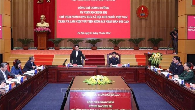 Chủ tịch nước Lương Cường: Khẳng định vị thế Việt Nam trong dòng chảy thời đại