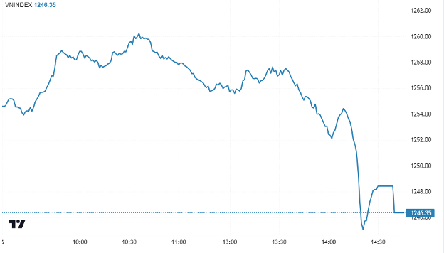 Chứng khoán ngày 6/1: BID và VCB nâng đỡ, VN-Index vẫn giảm hơn 8 điểm