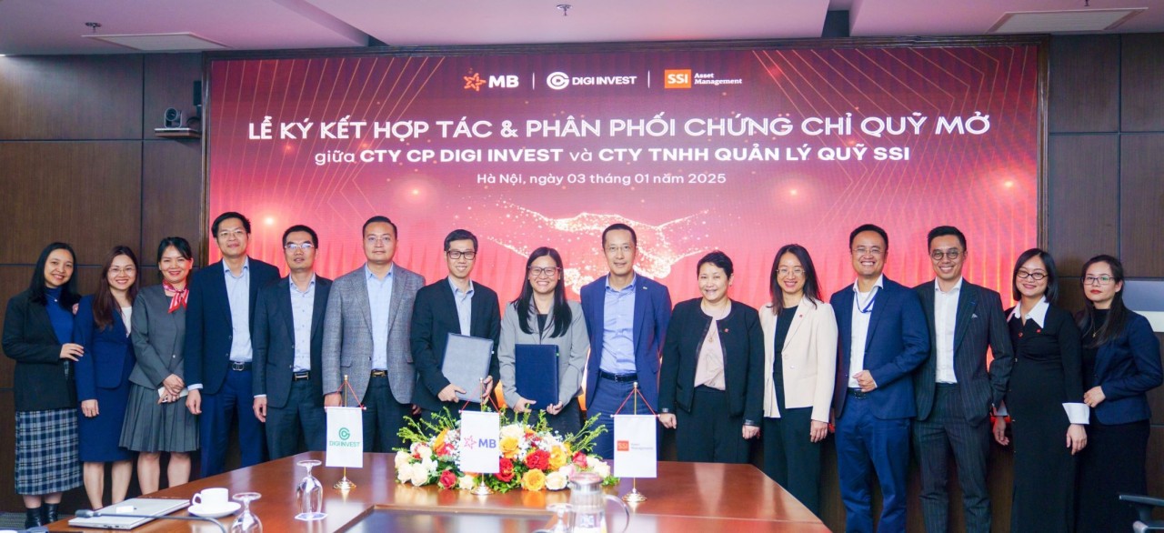 SSIAM và Digi Invest hợp tác phân phối sản phẩm Quỹ mở đến với nhà đầu tư