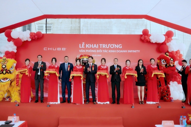 Chubb Life tăng tốc mở rộng mạng lưới văn phòng Infinity, sẵn sàng bứt phá năm 2025