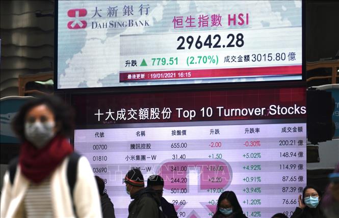 Chứng khoán châu Á diễn biến trái chiều Chú thích ảnh