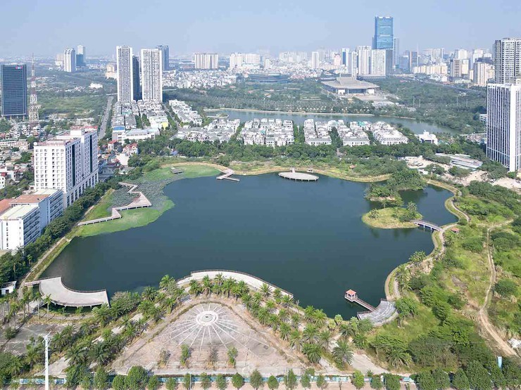 Công viên Phùng Khoang được đưa vào khai thác phục vụ nhân dân từ ngày 15/1