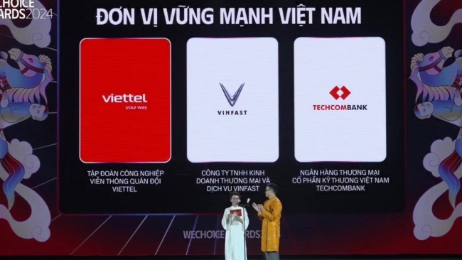 Techcombank được vinh danh “Đơn vị vững mạnh Việt Nam” tại WeChoice Awards 2024 vì đóng góp cho cộng đồng
