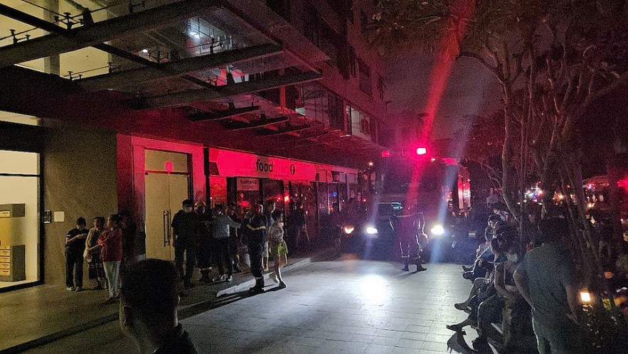 TP. Hồ Chí Minh: Cư dân chung cư Mizuki Park Nam Long ổn định sau vụ cháy TP. Hồ Chí Minh: Cư dân chung cư Mizuki Park Nam Long ổn định sau vụ cháy