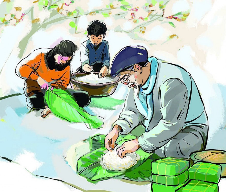 Bánh chưng: Khúc biến tấu đầy ngẫu hứng