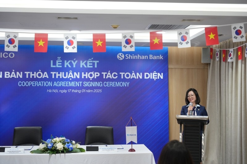 Bảo hiểm PJICO và Ngân hàng Shinhan ký kết hợp tác chiến lược