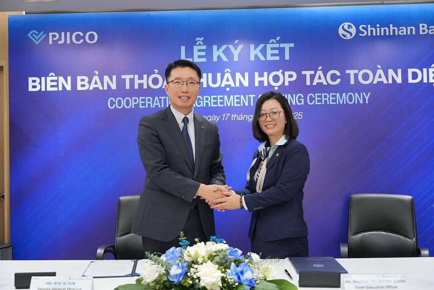 Bảo hiểm PJICO và Ngân hàng Shinhan ký kết hợp tác chiến lược
