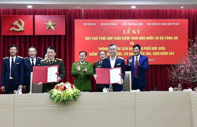 Kiểm toán Nhà nước và Bộ Công an ký quy chế phối hợp, tăng cường phòng, chống tội phạm