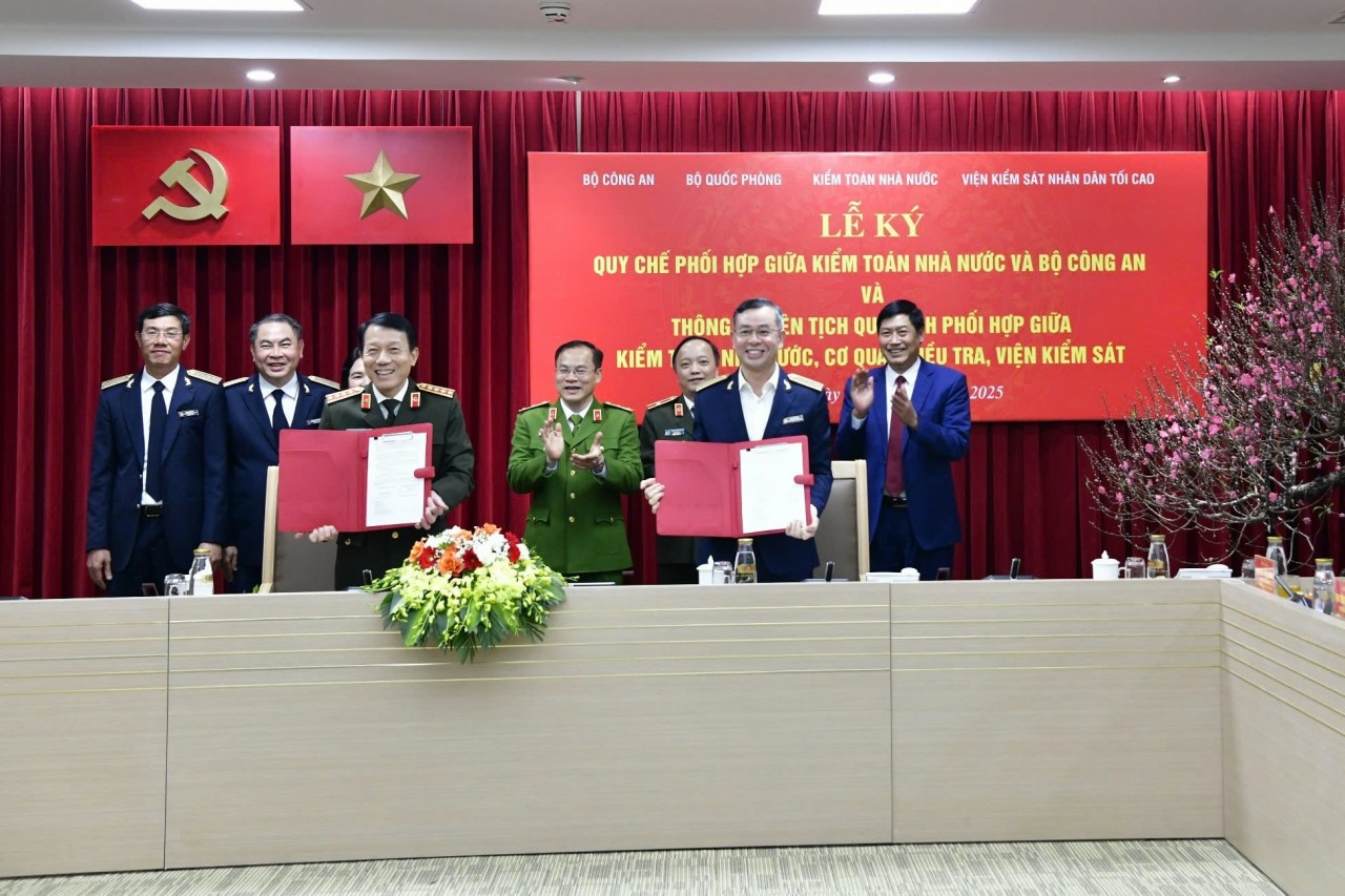 Kiểm toán Nhà nước và Bộ Công an ký quy chế phối hợp, tăng cường phòng, chống tội phạm
