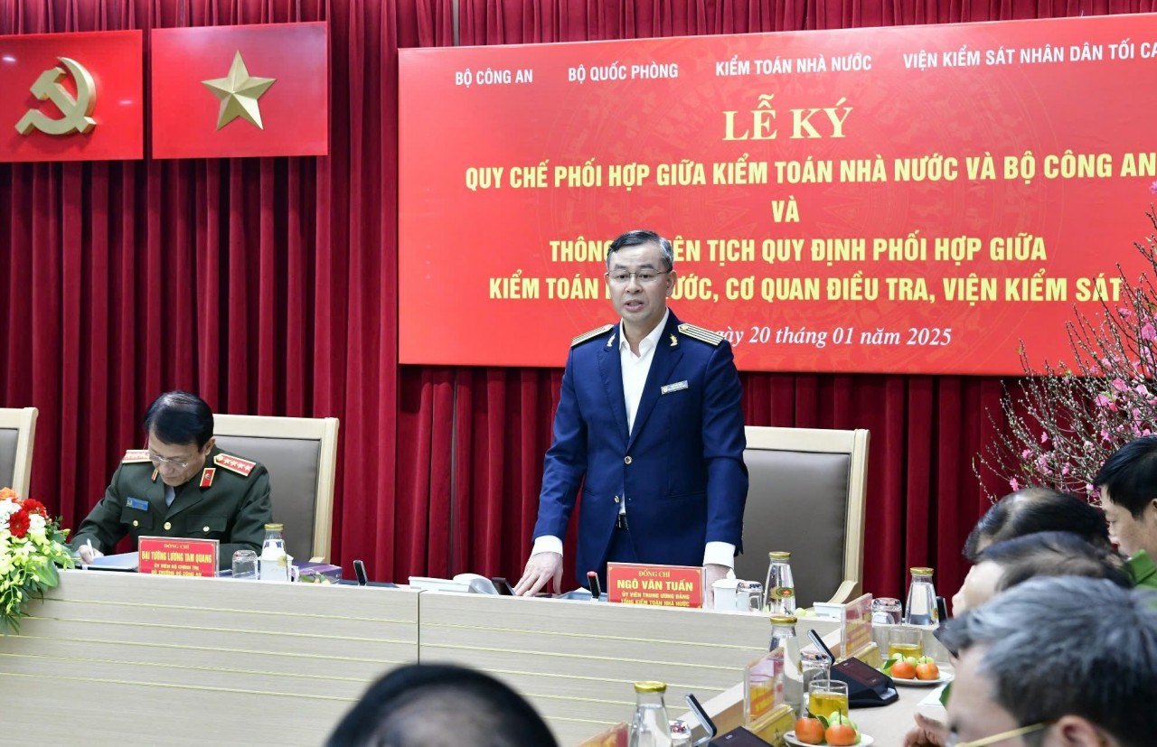 Kiểm toán Nhà nước và Bộ Công an ký quy chế phối hợp, tăng cường phòng, chống tội phạm