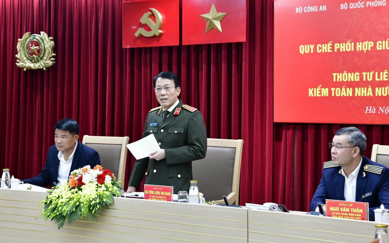 Kiểm toán Nhà nước và Bộ Công an ký quy chế phối hợp, tăng cường phòng, chống tội phạm