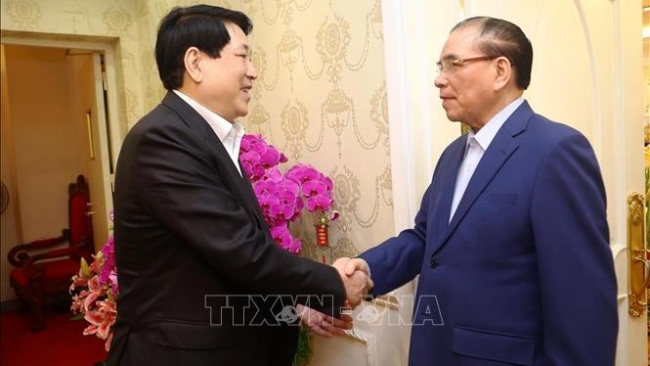 Chủ tịch nước Lương Cường chúc Tết, tri ân các đồng chí nguyên lãnh đạo Đảng, Nhà nước