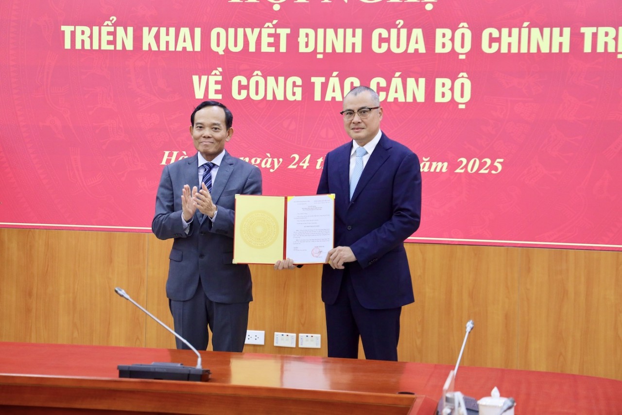 Ông Phạm Đại Dương được điều động làm Phó Trưởng Ban Kinh tế Trung ương Ông Phạm Đại Dương được điều động làm Phó Trưởng Ban Kinh tế Trung ương