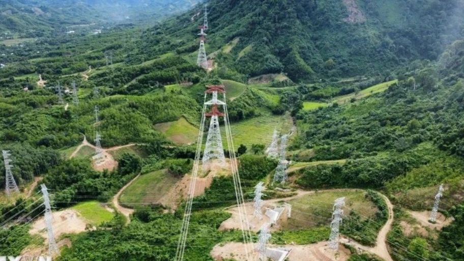 500kV transmission line from Laos energised