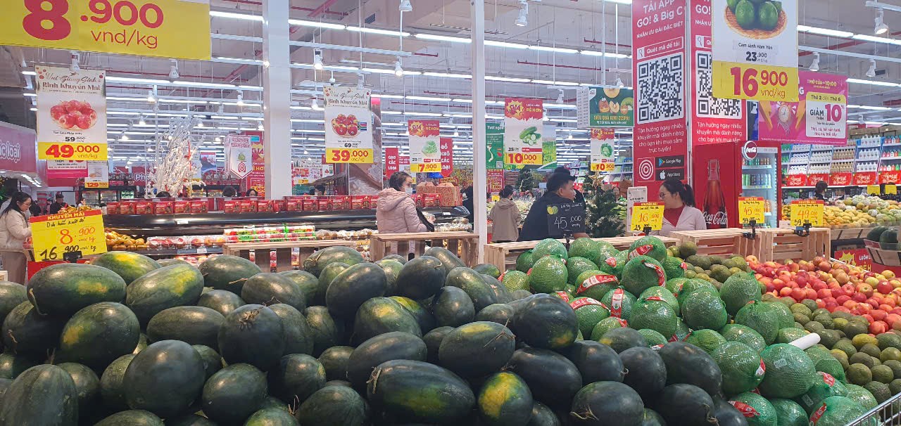 Chợ Tết: Không xảy ra tình trạng sốt hàng, biến động bất thường về giá cả