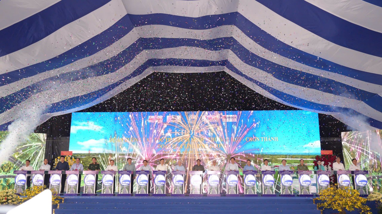 Khởi công Dự án đường cao tốc TP.HCM – Thủ Dầu Một – Chơn Thành đoạn qua tỉnh Bình Dương