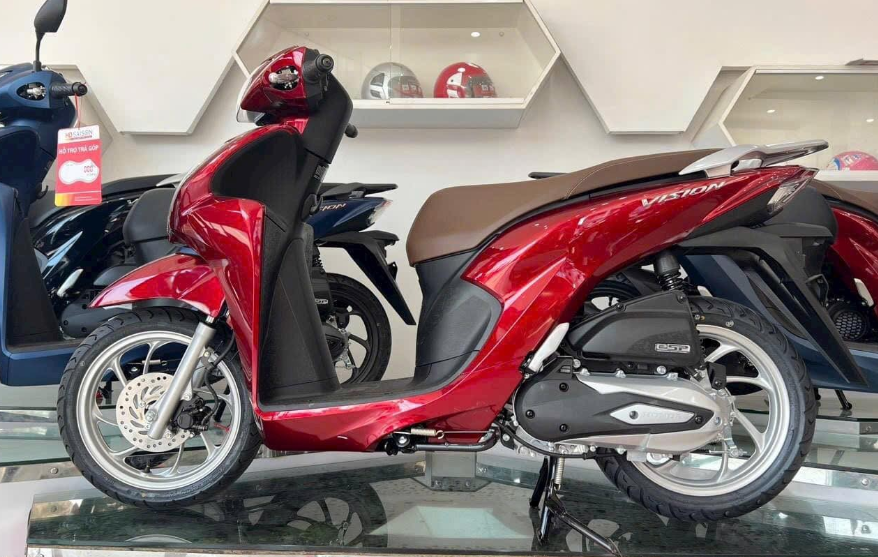 Giá xe Vision tháng 2/2025 đang ở mức thấp nhất từ trước tới nay