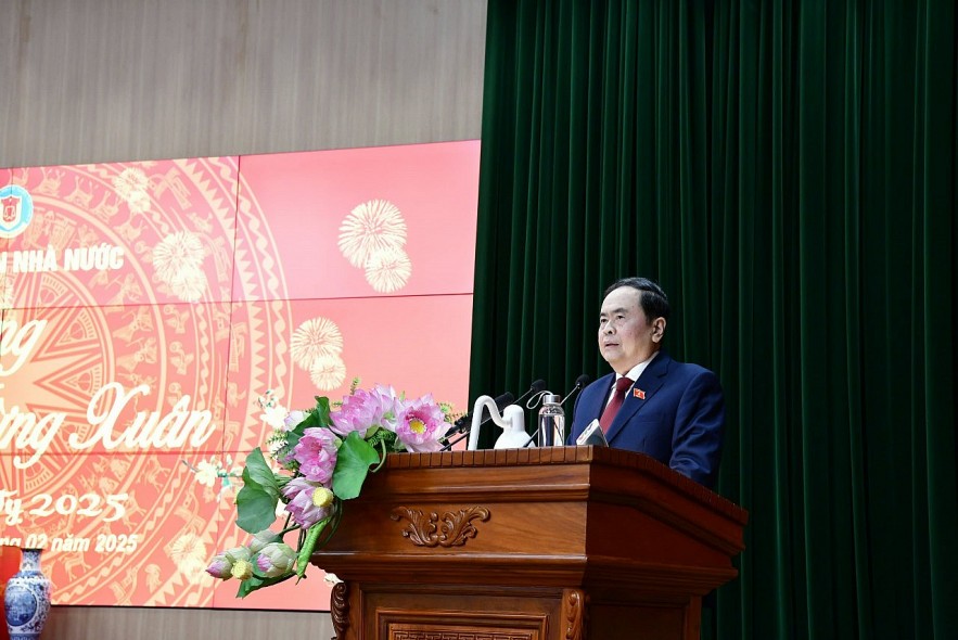 Chủ tịch Quốc hội Trần Thanh Mẫn thăm, làm việc với Kiểm toán Nhà nước