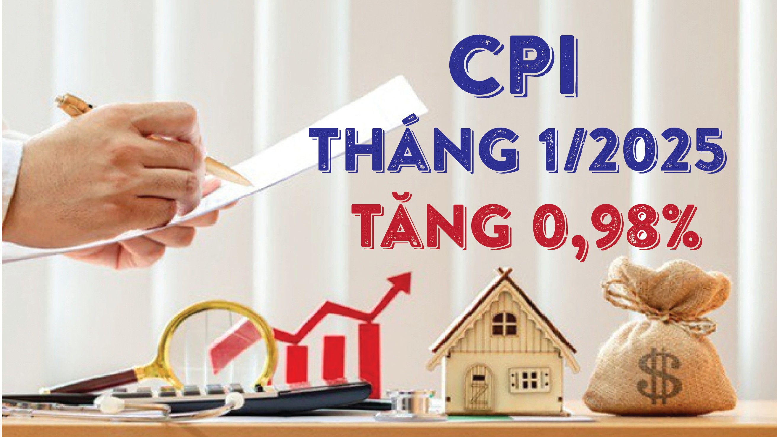 Infographics: CPI tháng 1/2025 tăng 0,98%
