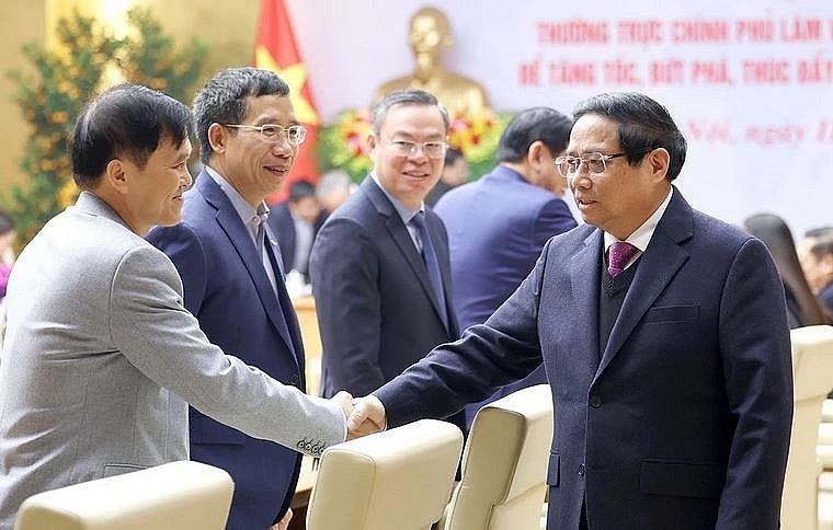 Thủ tướng chủ trì hội nghị với các ngân hàng để thúc đẩy tăng trưởng Thủ tướng chủ trì hội nghị với các ngân hàng để thúc đẩy tăng trưởng