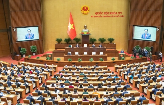 Quốc hội khai mạc Kỳ họp bất thường, xem xét nhiều nội dung về công tác tinh gọn bộ máy