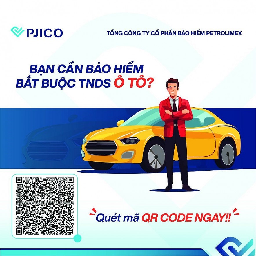 PJICO triển khai cấp đơn bảo hiểm qua mã QR