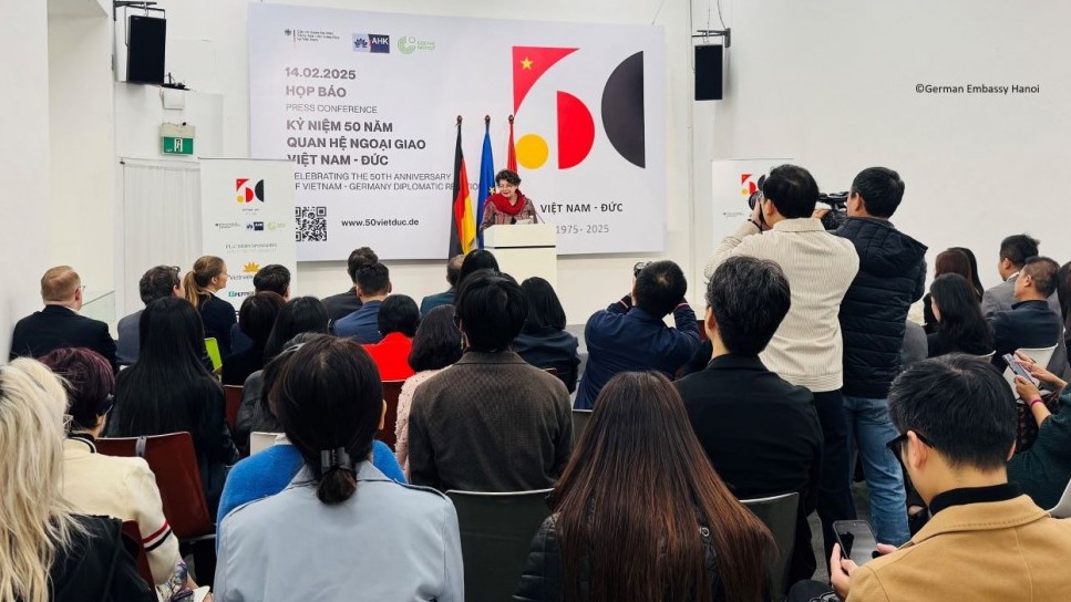 Nhiều hoạt động kỷ niệm 50 năm thiết lập quan hệ ngoại giao giữa Đức và Việt Nam