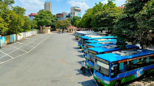 Mở mới tuyến xe buýt điện Bắc Ninh - Nội Bài