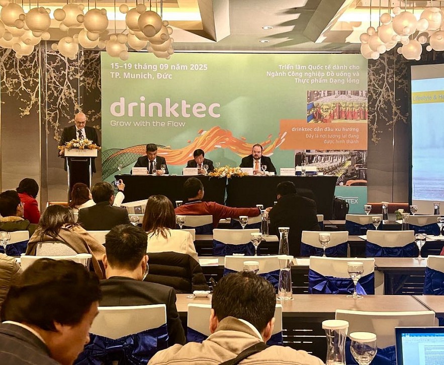 Triển lãm Công nghiệp Đồ uống và Thực phẩm dạng lỏng drinktec 2025
