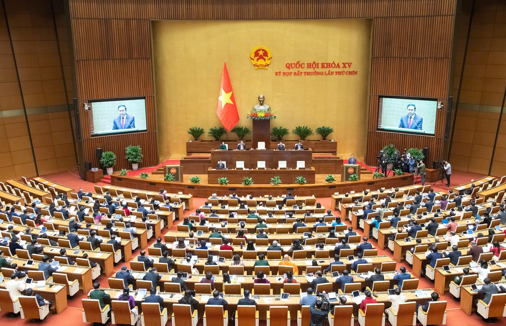 Nghị quyết của Quốc hội xử lý một số vấn đề liên quan đến sắp xếp tổ chức bộ máy nhà nước - ảnh 1