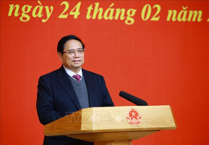 Thủ tướng Phạm Minh Chính trao quyết định thành lập 15 đảng bộ thuộc Đảng ủy Chính phủ Chú thích ảnh