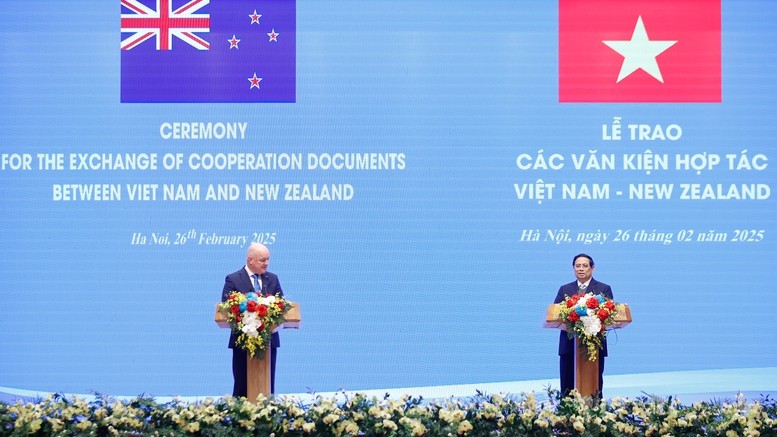 '5 điểm hơn' đưa lịch sử quan hệ Việt Nam – New Zealand bước sang chương mới