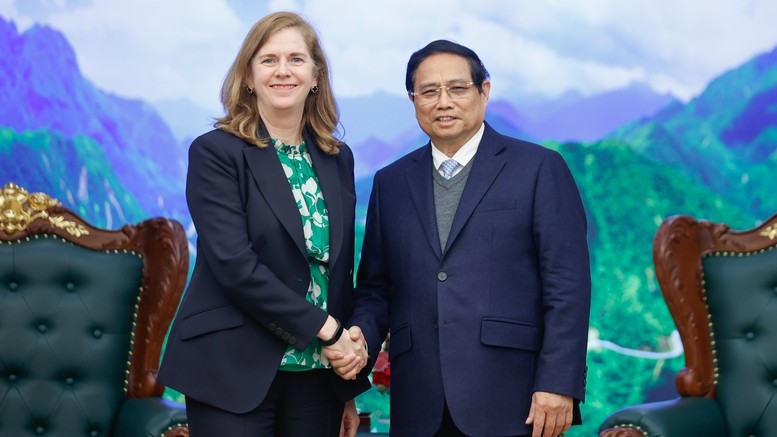 Thủ tướng tiếp Tổng Giám đốc tổ chức xếp hạng tín nhiệm hàng đầu thế giới