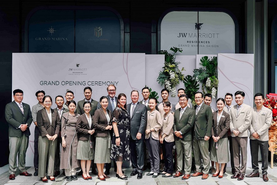 Masterise Homes chính thức khai trương khu căn hộ hàng hiệu phân khúc đô thị đầu tiên của JW Marriot tại Châu Á – Thái Bình Dương