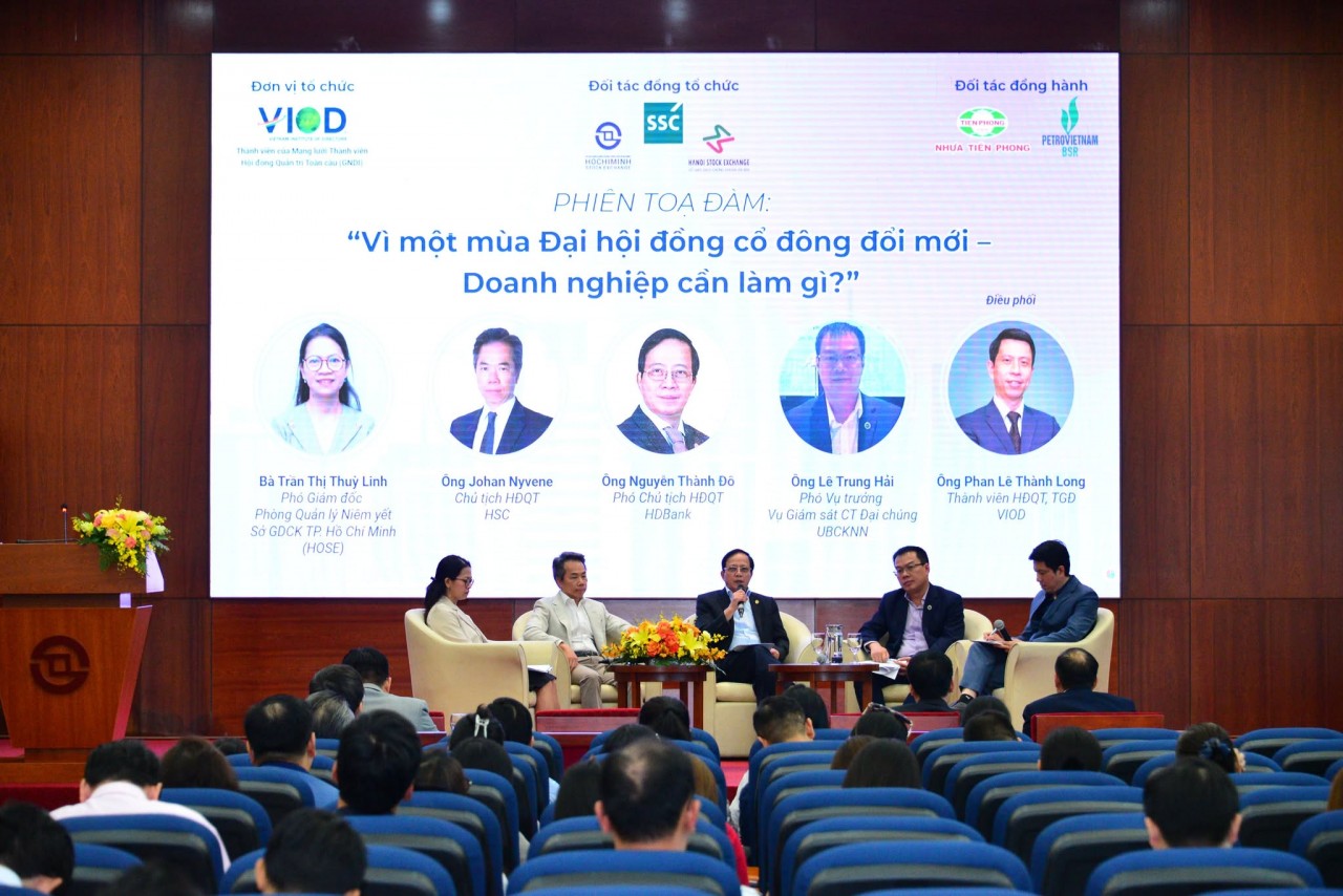 Đại hội cổ đông minh bạch và hiệu quả là nền tảng quan trọng để tạo tiền đề thu hút vốn đầu tư