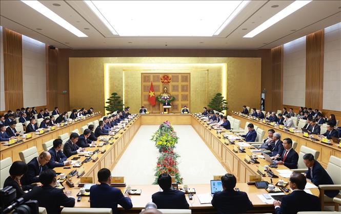 Thủ tướng: Mong muốn doanh nghiệp Trung Quốc lấy Việt Nam làm cứ điểm sản xuất, kinh doanh Chú thích ảnh