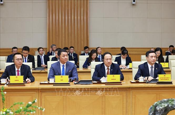 Thủ tướng: Mong muốn doanh nghiệp Trung Quốc lấy Việt Nam làm cứ điểm sản xuất, kinh doanh Chú thích ảnh