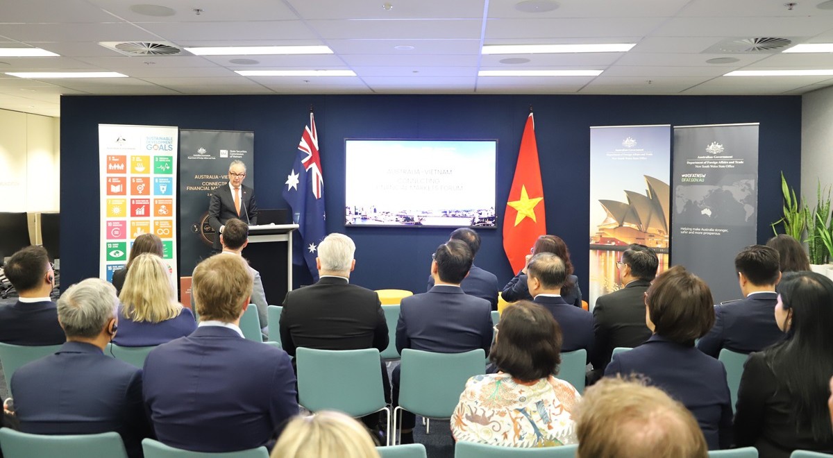 Việt Nam và Úc có nhiều tiềm năng để hợp tác và phát triển thị trường tài chính