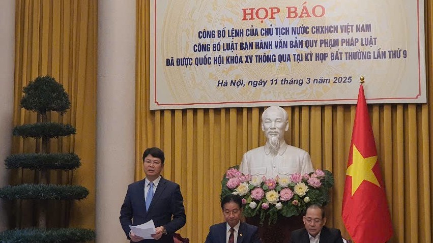 Từ 01/4/2025, Luật Ban hành văn bản quy phạm pháp luật có hiệu lực