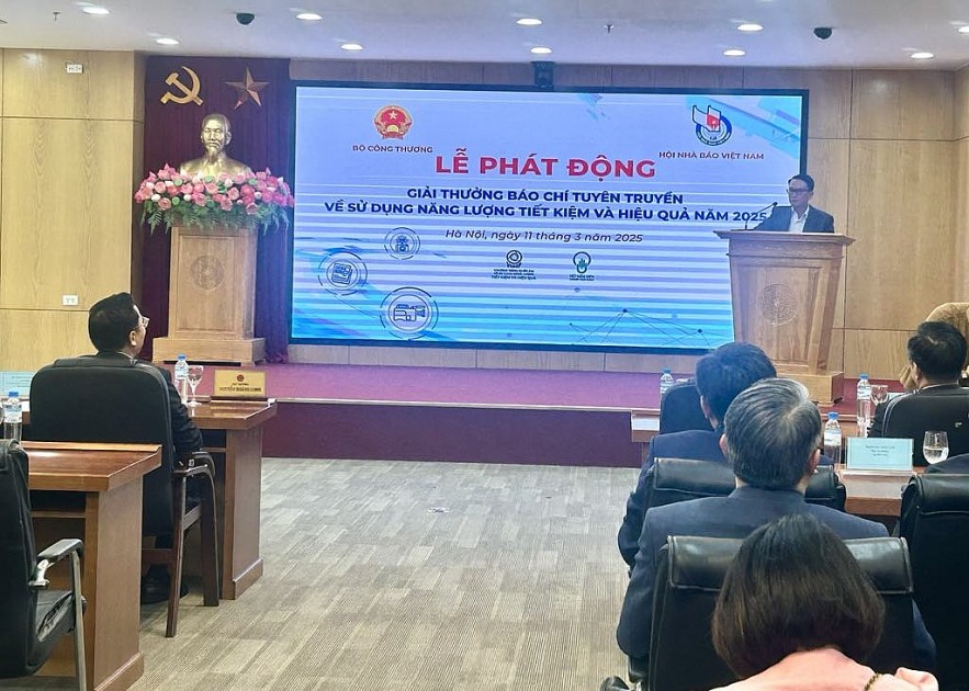 Phát động Giải thưởng báo chí tuyên truyền sử dụng năng lượng tiết kiệm, hiệu quả 2025