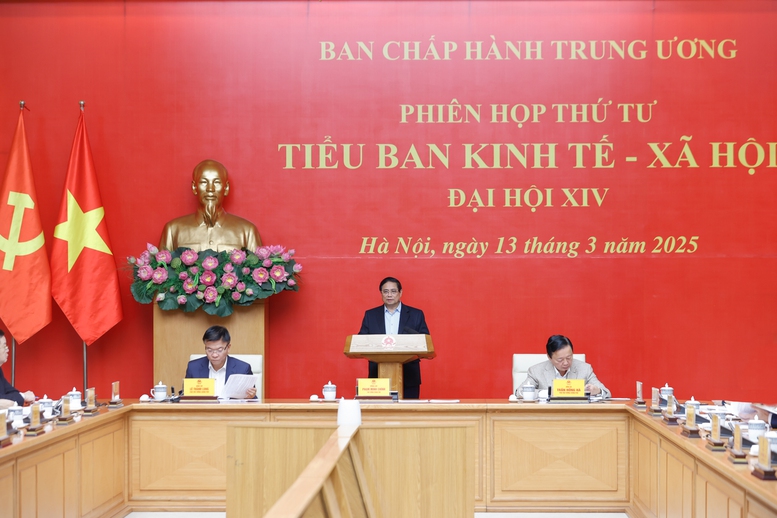 Thủ tướng chủ trì phiên họp thứ tư Tiểu ban Kinh tế - xã hội Đại hội XIV của Đảng- Ảnh 2. Thủ tướng chủ trì phiên họp thứ tư Tiểu ban Kinh tế - xã hội Đại hội XIV của Đảng- Ảnh 2.
