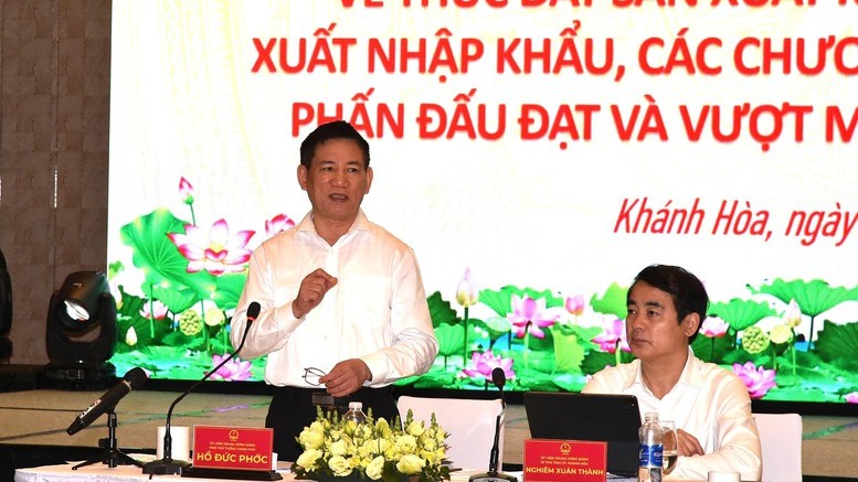 Phó Thủ tướng Hồ Đức Phớc làm việc với 3 địa phương để tháo gỡ vướng mắc, thúc đẩy tăng trưởng