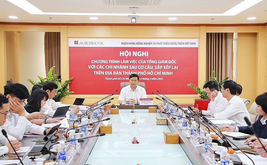 Agribank triển khai quyết liệt các giải pháp kinh doanh đi đôi với sắp xếp, cơ cấu bộ máy
