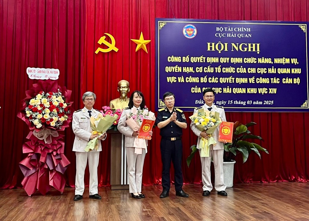 Hải quan khu vực XIV quản lý 6 cửa khẩu biên giới ở Tây Nguyên