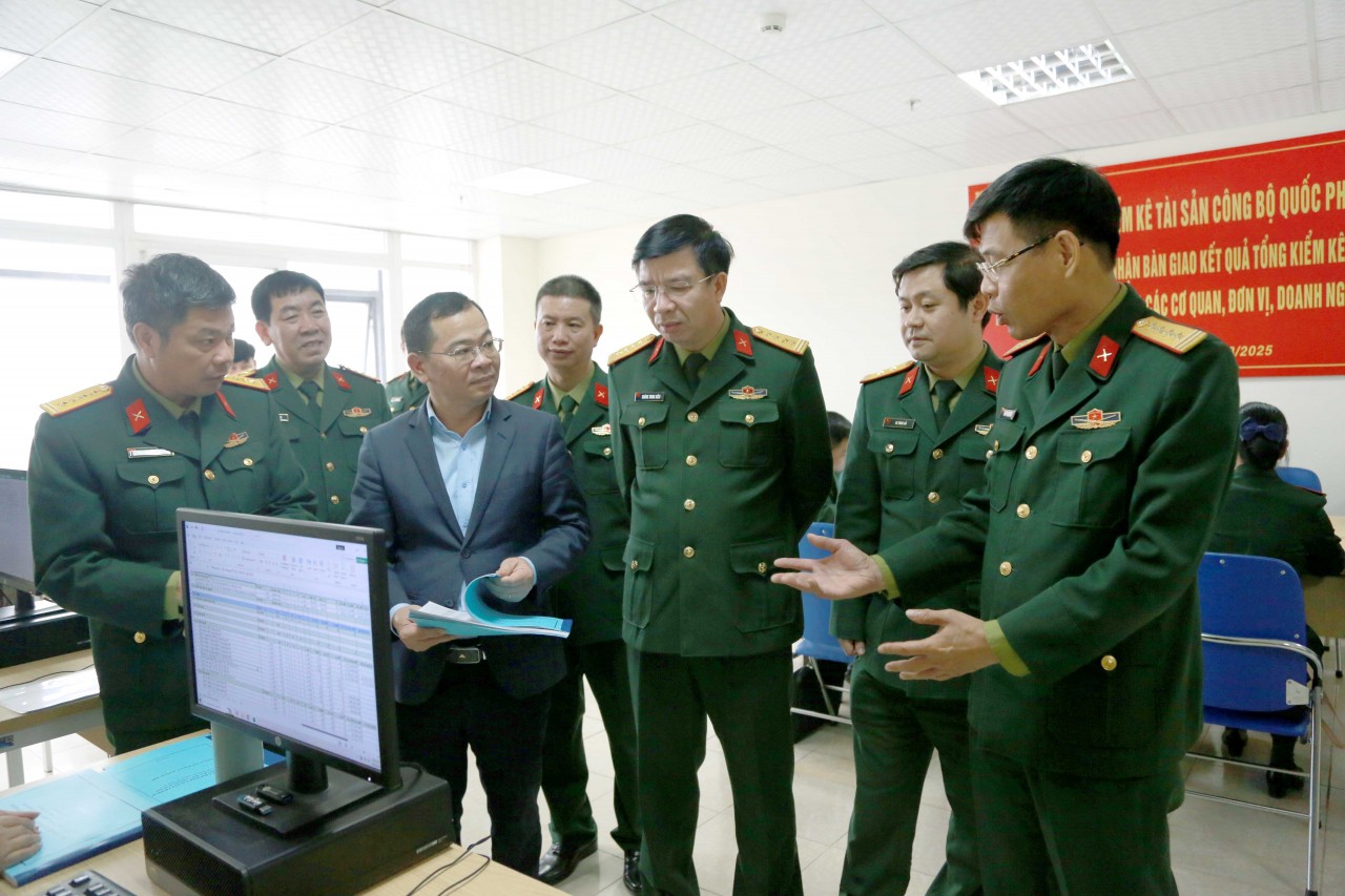 Đích đến trong kiểm kê tài sản công tại Bộ Quốc phòng đã rất gần