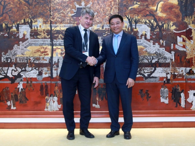 Bộ trưởng Nguyễn Văn Thắng tiếp Đoàn doanh nghiệp Hội đồng Kinh doanh Hoa Kỳ - ASEAN