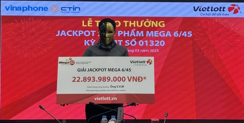 Người chơi huyện vùng cao tỉnh Hà Giang trúng Jackpot hơn 22 tỷ đồng khi mua xổ số qua điện thoại