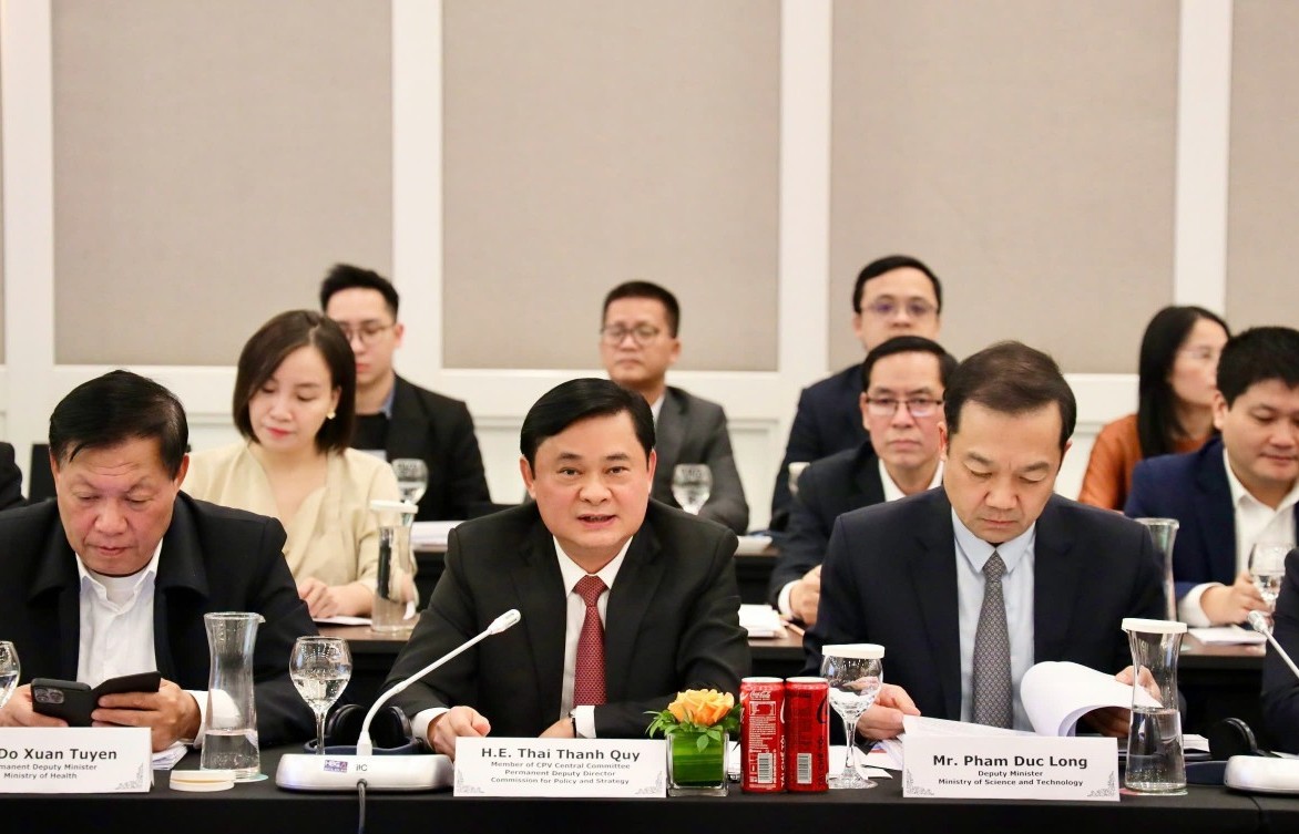 Ban Chính sách, chiến lược Trung ương làm việc với đoàn doanh nghiệp cấp cao Hoa Kỳ