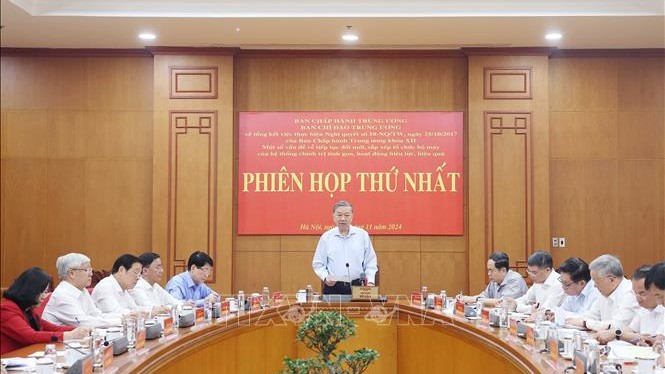 Kế hoạch về tiếp tục sắp xếp tổ chức bộ máy của hệ thống chính trị