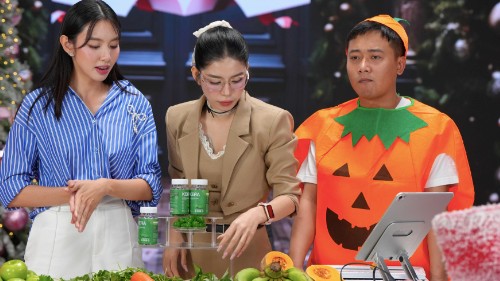 Kẹo rau củ Kera có chất tạo ngọt nhưng không ghi trên nhãn